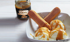 Crème glacée avec Caramel au beurre
