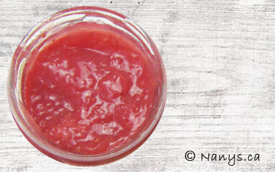 Tartinade fraises - ananas - lait de coco