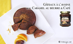 Gâteaux à l'avoine avec Caramel au beurre & Café